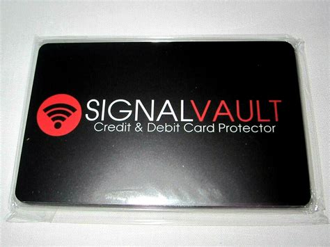 shark tank signal vault rfid blocking cards|Shark Tank debit card case.